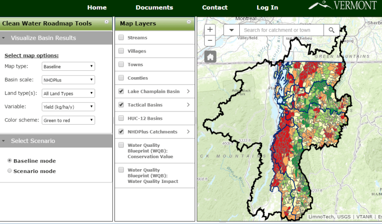 LimnoTech Develops Clean Water Roadmap Tool to Support Lake Champlain Watershed Management