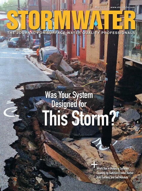 Skripnik Quoted in May 2017 Issue of Stormwater Magazine Modeling Article