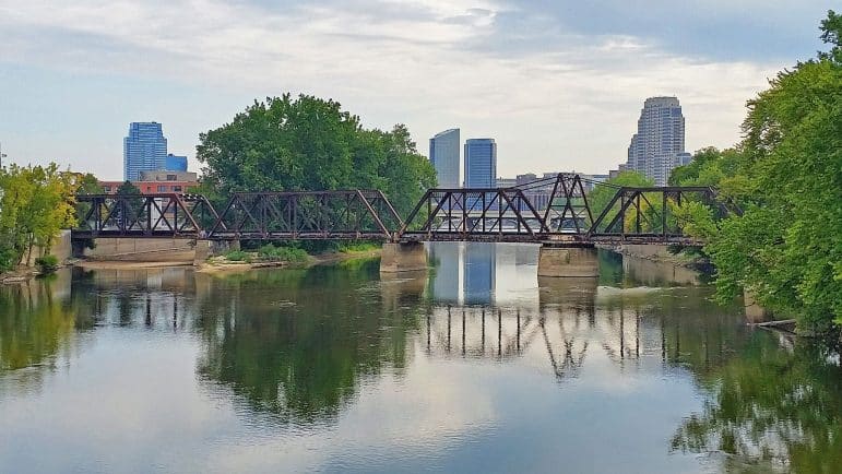 Grand River, Grand Rapids, Michigan