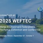 Image in the background of Lincoln Park with text overlaid that says, "LimnoTech at 2025 WEFTEC, Water Environment Federation's Technical Exhibition and Conference, Chicago, Illinois, September 27-October 1.
